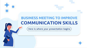 Spotkanie biznesowe w celu poprawy umiejętności komunikacyjnych