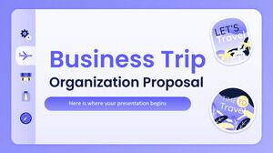 Proposta di organizzazione di viaggi di lavoro