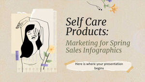 Prodotti per la cura personale: marketing per le infografiche delle vendite primaverili