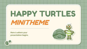 Minitema Happy Turtles