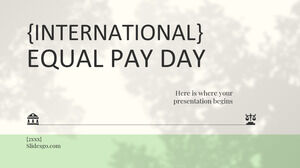 Dia Internacional da Igualdade Salarial