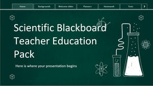 Pack de formation des enseignants au tableau noir scientifique