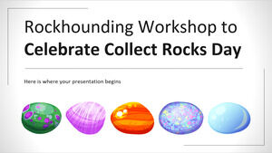 Collect Rocks Dayを祝うロックハウディングワークショップ
