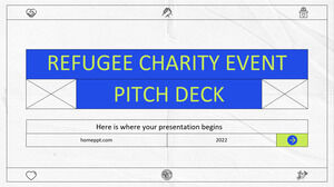 Refugee Charity Event Pitch Deck