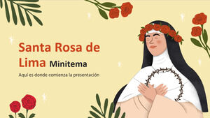 Tema Mini Santa Rosa de Lima