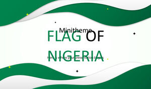 Bandera de Nigeria Minitema