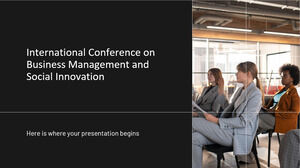 Conferência Internacional de Gestão Empresarial e Inovação Social