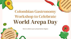 Kolombiya Gastronomi Çalıştayı Dünya Arepa Günü'nü Kutlayacak