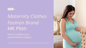 Maternity Clothes Fashion Brand MK Plan