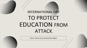 Dia Internacional para Proteger a Educação de Ataques