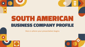 Perfil da empresa de negócios da América do Sul