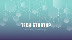 PowerPoint-Vorlagen für Tech-Startup-Themen