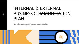 Rencana Komunikasi Bisnis Internal & Eksternal
