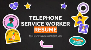 Telephone Service Worker Resume