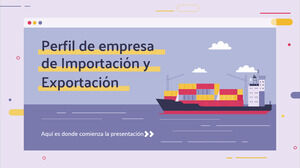 Import Export Profil companie