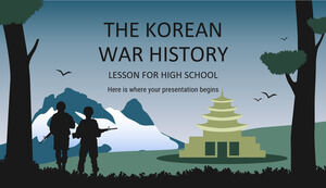 บทเรียนประวัติศาสตร์สงครามเกาหลีสำหรับโรงเรียนมัธยม