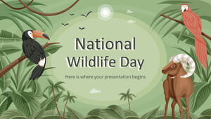 Giornata nazionale della fauna selvatica
