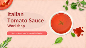 Workshop de Molho de Tomate Italiano