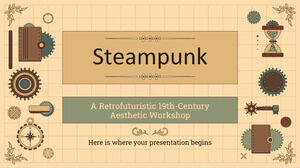 Steampunk: การประชุมเชิงปฏิบัติการเกี่ยวกับสุนทรียศาสตร์ย้อนยุคแห่งศตวรรษที่ 19