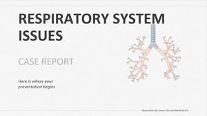 呼吸器系の問題の症例報告