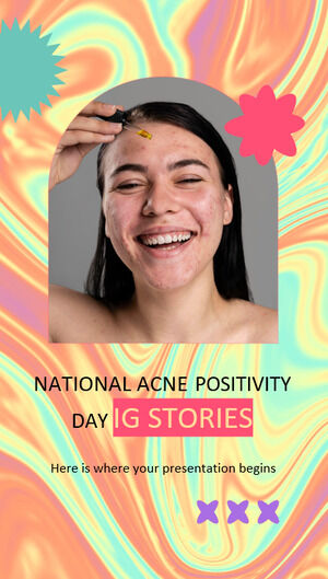 National Acne Positivity Day IG Stories