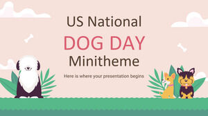 Minithema zum US-amerikanischen Nationalhundetag