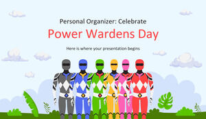 Personal Organizer: Celebrate Power Wardens Day