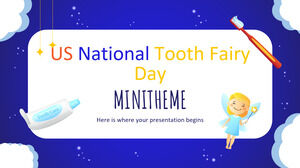 Minitema do Dia Nacional da Fada do Dente dos EUA