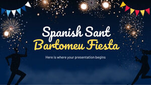 Spanish Sant Bartomeu Fiesta