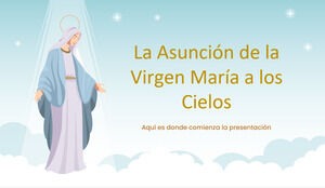 Minithème de l'Assomption de Marie en espagnol