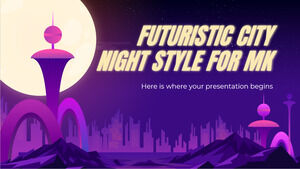 Futuristico City Night Style per MK