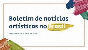 Brasilianischer Newsletter für künstlerische Nachrichten