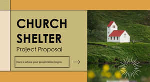 교회 쉼터 프로젝트 제안서