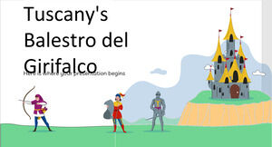 托斯卡纳的 Balestro del Girifalco