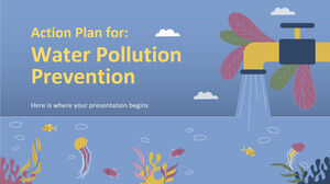 Aktionsplan zur Vermeidung von Wasserverschmutzung