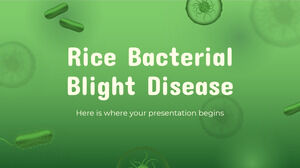 Choroba bakteryjna zarazy ryżu