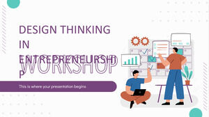 Atelier de Design Thinking în Antreprenoriat