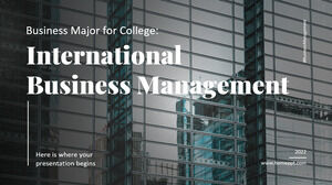 Majeure en affaires pour le collégial : gestion des affaires internationales