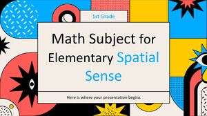 Przedmiot matematyczny dla szkoły podstawowej – klasa 1: Zmysł przestrzenny