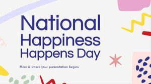 Nationaler Tag des Glücks passiert