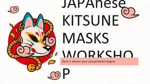 Atelier Masques Kitsune Japonais