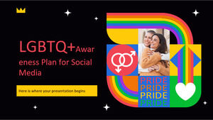 Plano de conscientização LGBTQ+ para mídias sociais