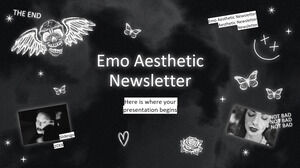 Emo Aesthetic Newsletter