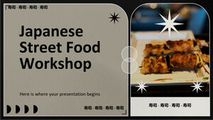 Japanese Street Food Workshop