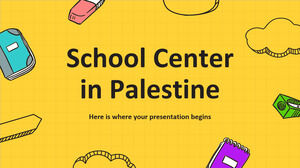 Centro escolar na Palestina