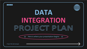 데이터 통합 ​​프로젝트 계획