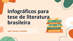 Infografia tezei de literatură braziliană
