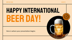 國際啤酒日快樂！
