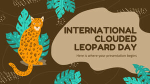 Día Internacional del Leopardo Nublado
