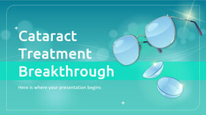 Cataract Treatment Breakthrough